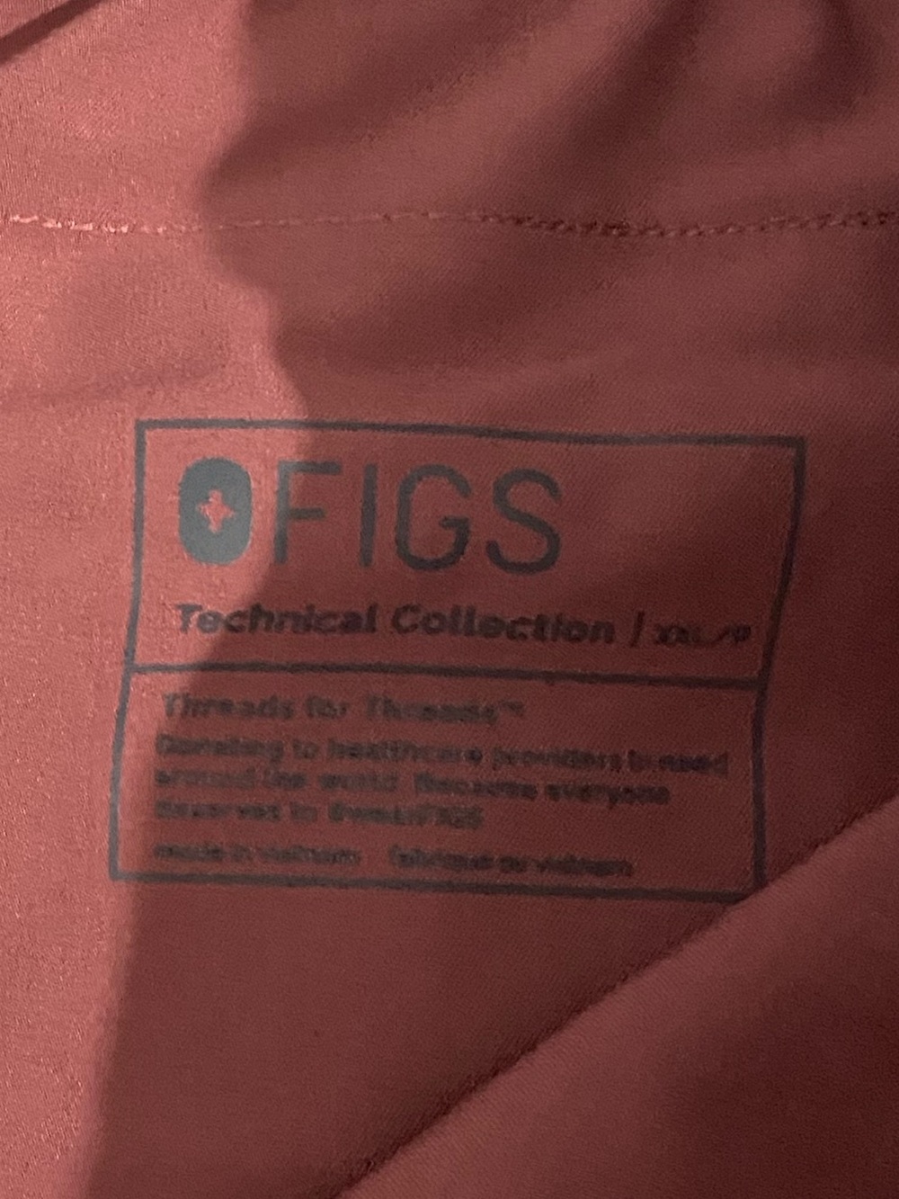 Figs Scrubs Set Qua Joggers Pants XXL Petite Rafaela Scrubs Top XXL Mauve - Picture 11 of 16